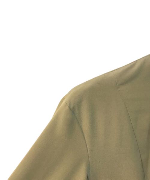 CLANE（クラネ）CLANE (クラネ) ANTIQUE VOLUME FLARE ONE PIECE ベージュ サイズ:1の古着・服飾アイテム