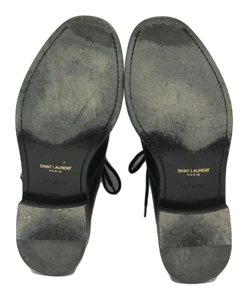 Saint Laurent Paris（サンローランパリ）Saint Laurent Paris (サンローランパリ) レースアップブーツ ブラック サイズ:36 1/2の古着・服飾アイテム
