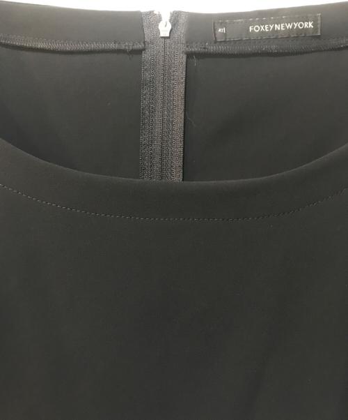 FOXEY NEWYORK（フォクシーニューヨーク）FOXEY NEWYORK (フォクシーニューヨーク) ワンピース ネイビー サイズ:Lの古着・服飾アイテム
