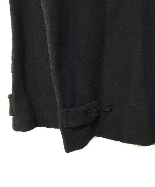 HACKNEY UNION WORKHOUSE（ハックニーユニオン ワークハウス）HACKNEY UNION WORKHOUSE (ハックニーユニオン ワークハウス) フーデッドダブルジャケット ネイビー サイズ:38の古着・服飾アイテム