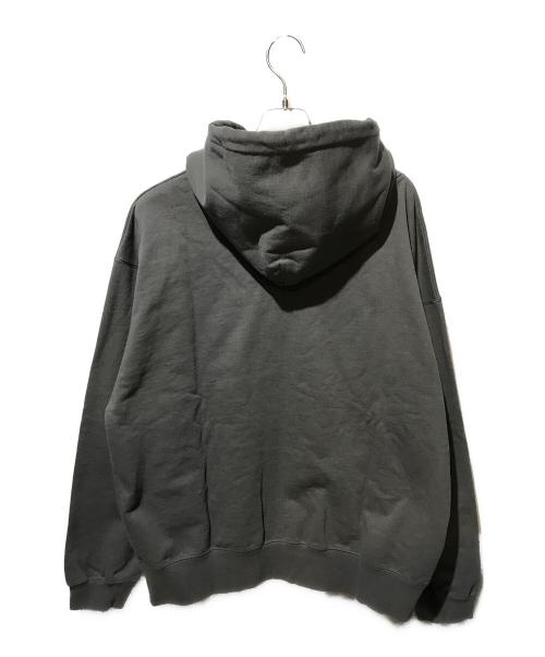 CLEL（クレイル）CLEL (クレイル) ロゴ刺繍フルジップパーカーフーディー グレー サイズ:Sの古着・服飾アイテム