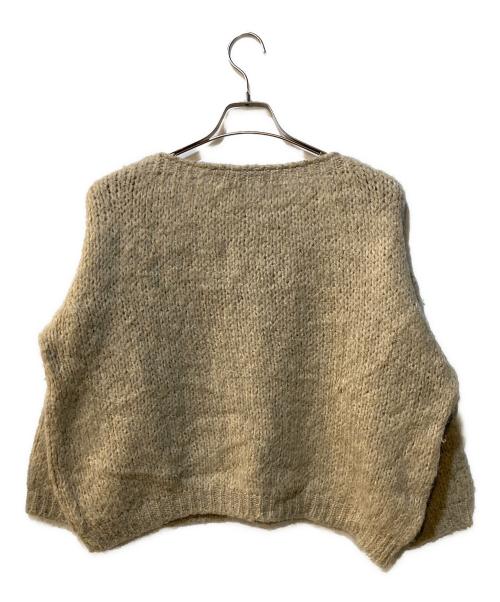 TRICOTS JEAN MARC（トリコットジーンマルク）TRICOTS JEAN MARC (トリコットジーンマルク) UNITED ARROWS (ユナイテッドアローズ) 別注SESAMY ニット プルオーバー ベージュ サイズ:Freeの古着・服飾アイテム