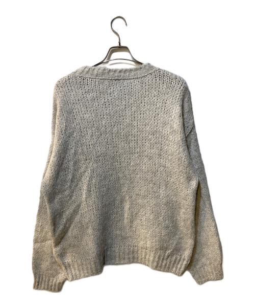 TRICOTS JEAN MARC（トリコットジーンマルク）TRICOTS JEAN MARC (トリコットジーンマルク) クルーネックニット HUGO ベージュ サイズ:Freeの古着・服飾アイテム