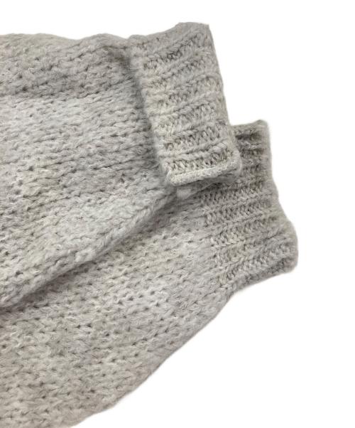 TRICOTS JEAN MARC（トリコットジーンマルク）TRICOTS JEAN MARC (トリコットジーンマルク) クルーネックニット HUGO ベージュ サイズ:Freeの古着・服飾アイテム