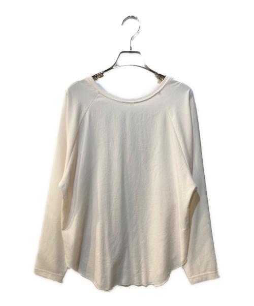 GALLARDA GALANTE（ガリャルダガランテ）GALLARDA GALANTE (ガリャルダガランテ) ジャージーブラウスTシャツ アイボリー サイズ:Freeの古着・服飾アイテム