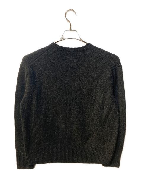 KAGURE（カグレ）KAGURE (カグレ) ハミルトン クルーネックニットカーディガン ブラック サイズ:Freeの古着・服飾アイテム