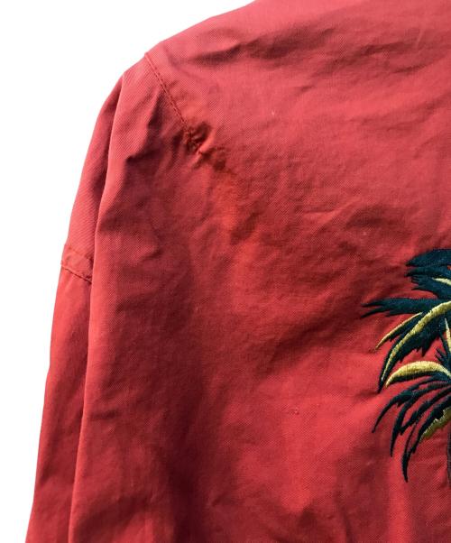 CHAPS RALPH LAUREN（チャップス ラルフローレン）CHAPS RALPH LAUREN (チャップス ラルフローレン) 刺繍ジャケット レッド サイズ:Lの古着・服飾アイテム