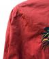 中古・古着 CHAPS RALPH LAUREN (チャップス ラルフローレン) 刺繍ジャケット レッド サイズ:L：12000円