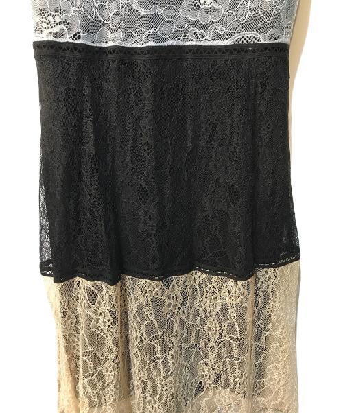 HER LIP TO（ハーリップトゥ）HER LIP TO (ハーリップトゥ) Multi colored Lace Dress ブルー サイズ:Sの古着・服飾アイテム