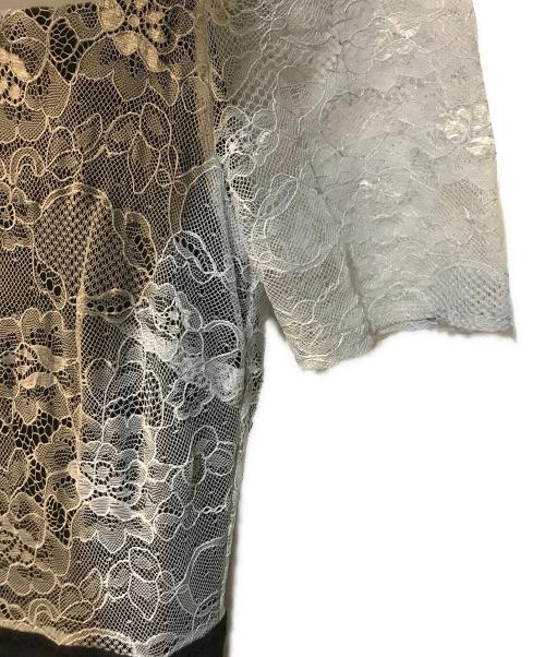 HER LIP TO（ハーリップトゥ）HER LIP TO (ハーリップトゥ) Multi colored Lace Dress ブルー サイズ:Sの古着・服飾アイテム