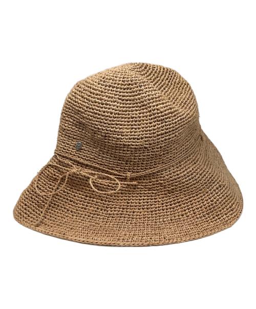 HELEN KAMINSKI（ヘレンカミンスキー）HELEN KAMINSKI (ヘレンカミンスキー) ストローハット ベージュの古着・服飾アイテム
