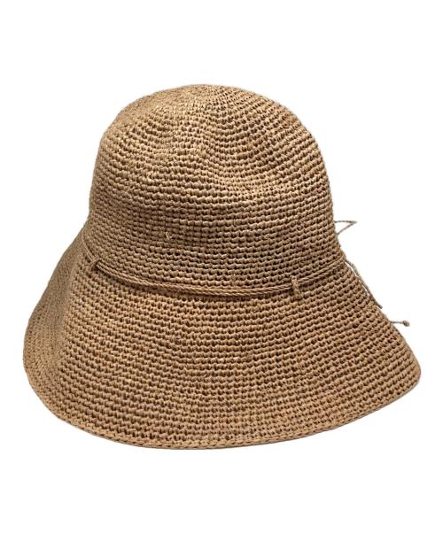 HELEN KAMINSKI（ヘレンカミンスキー）HELEN KAMINSKI (ヘレンカミンスキー) ストローハット ベージュの古着・服飾アイテム