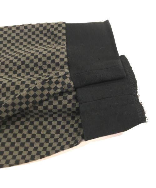 FRED PERRY（フレッドペリー）FRED PERRY (フレッドペリー) マイクロ チェッカーボード ポロシャツ グレー サイズ:Mの古着・服飾アイテム