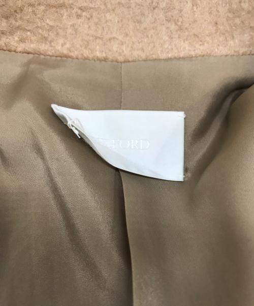 CELFORD（セルフォード）CELFORD (セルフォード) シャギーロングコート ベージュ サイズ:36の古着・服飾アイテム