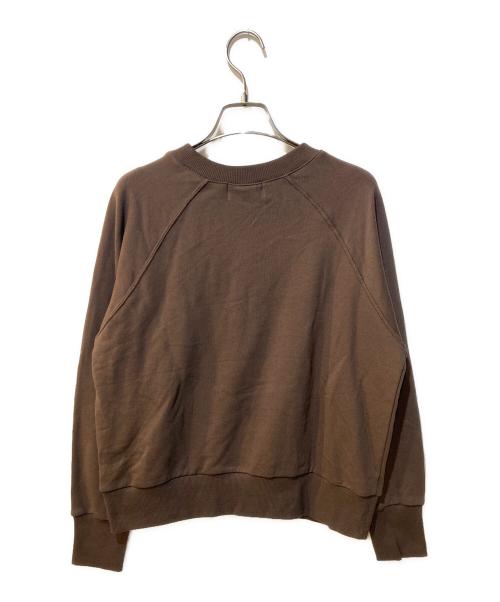 SLOBE IENA（スローブ イエナ）SLOBE IENA (スローブ イエナ) place des Quinconces スウェット ブラウン サイズ:Free 未使用品の古着・服飾アイテム