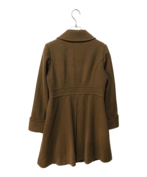 BLUE LABEL CRESTBRIDGE（ブルーレーベルクレストブリッジ）BLUE LABEL CRESTBRIDGE (ブルーレーベルクレストブリッジ) ウールコート ブラウン サイズ:Mの古着・服飾アイテム