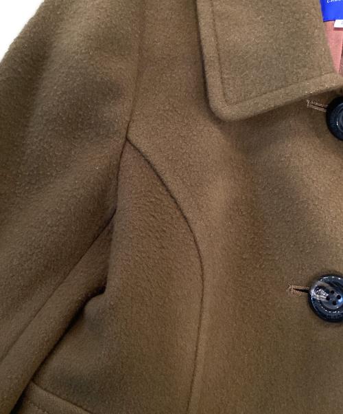 BLUE LABEL CRESTBRIDGE（ブルーレーベルクレストブリッジ）BLUE LABEL CRESTBRIDGE (ブルーレーベルクレストブリッジ) ウールコート ブラウン サイズ:Mの古着・服飾アイテム