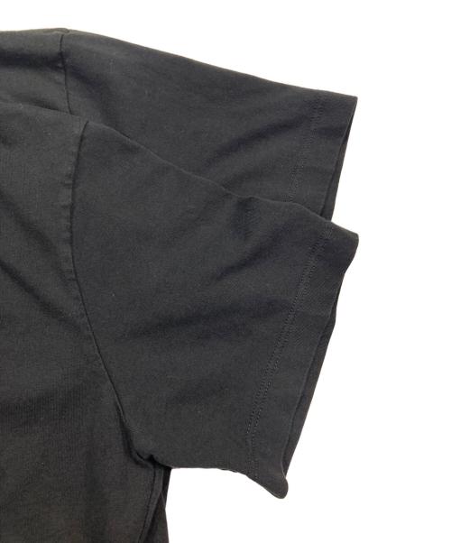 MSGM（エムエスジーエム）MSGM (エムエスジーエム) バック ロゴプリント コットン T-シャツ ブラック サイズ:Mの古着・服飾アイテム