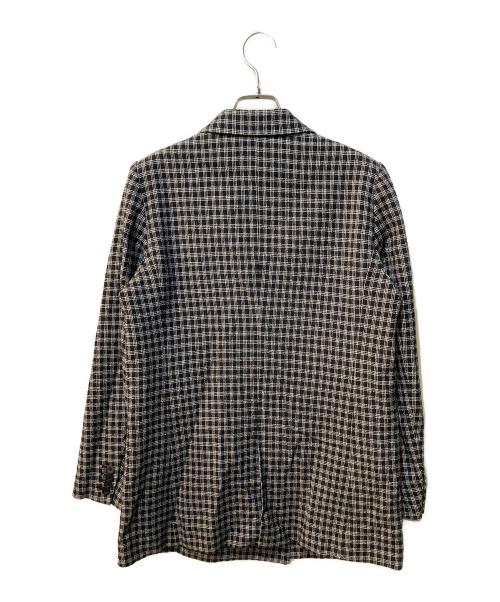 JOURNAL STANDARD（ジャーナルスタンダード）JOURNAL STANDARD (ジャーナルスタンダード) ハイランドウールチェックダブルブレステッドジャケット ブラック サイズ:Freeの古着・服飾アイテム