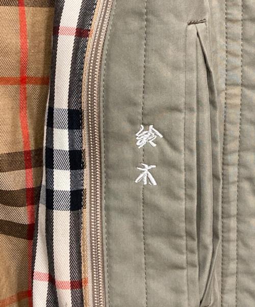 Burberry's（バーバリーズ）Burberry's (バーバリーズ) ノバチェックダウンライナーコート オリーブ サイズ:Lの古着・服飾アイテム