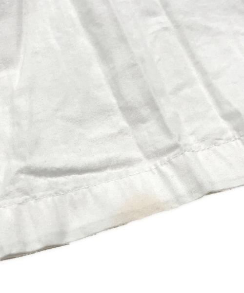 NOMA t.d.（ノーマティーディー）NOMA t.d. (ノーマティーディー) フラワーエンブロイダリーオープンカラーシャツ ホワイト サイズ:4の古着・服飾アイテム