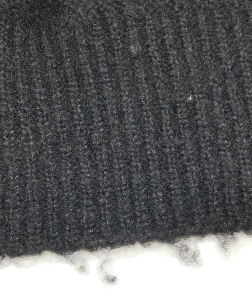 uniform experiment（ユニフォームエクスペリメント）uniform experiment (ユニフォームエクスペリメント) BRUSHED CARDIGAN ブラック サイズ:１の古着・服飾アイテム