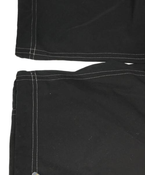 uniform experiment（ユニフォームエクスペリメント）uniform experiment (ユニフォームエクスペリメント) ATHLETIC OVER PANTS ブラック サイズ:１の古着・服飾アイテム