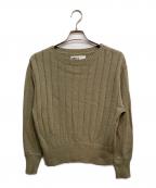 MHLエムエイチエル）の古着「リブ編みニット」｜グリーン