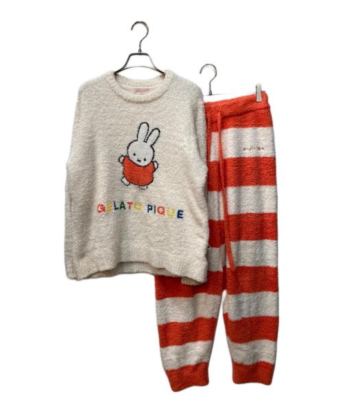 gelato pique（ジェラートピケ）gelato pique (ジェラートピケ) ルームウェアセット オレンジ サイズ:Freeの古着・服飾アイテム