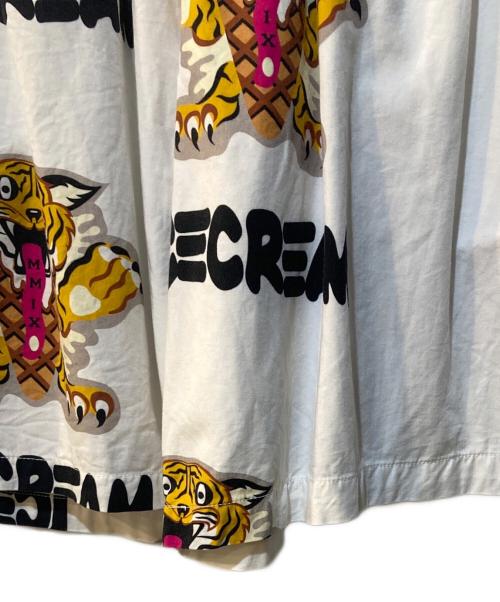 ICE CREAM（アイスクリーム）ICE CREAM (アイスクリーム) ICECREAM CONES TIGER SHORTS ホワイト サイズ:XLの古着・服飾アイテム