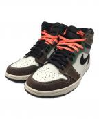 NIKEナイキ）の古着「Air Jordan 1 High OG スニーカー」｜ベージュ×ブラウン