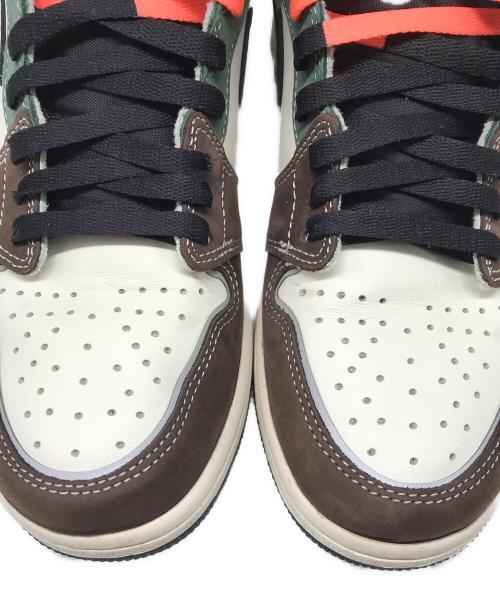 NIKE（ナイキ）NIKE (ナイキ) Air Jordan 1 High OG スニーカー ベージュ×ブラウン サイズ:26.5cmの古着・服飾アイテム