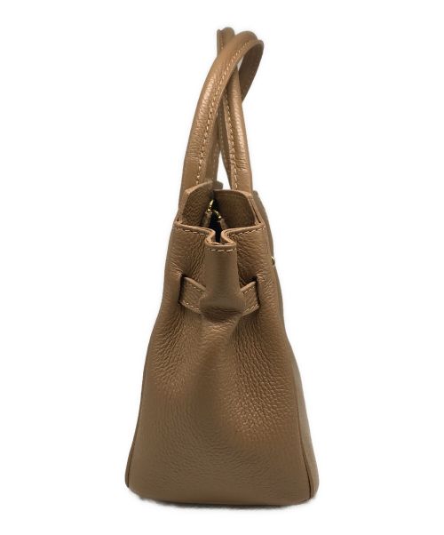 AULENTTI（オウレンティ）AULENTTI (オウレンティ) 2WAYバッグ ブラウンの古着・服飾アイテム