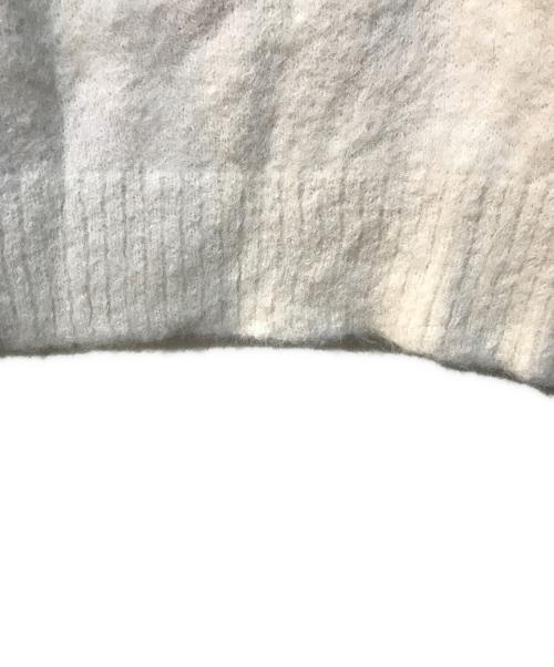 the Barnnet（ザ バーネット）the Barnnet (ザ バーネット) Glitter Logo Alpaca Knit Sweater ホワイト サイズ:Freeの古着・服飾アイテム