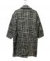 CLANE (クラネ) SHORT SHAGGY COCOON OVER COAT ホワイト×ブラック サイズ:O：10000円