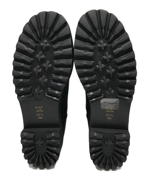 DIANA（ダイアナ）DIANA (ダイアナ) ストレッチショートブーツ ブラック サイズ:22.5ｃｍの古着・服飾アイテム