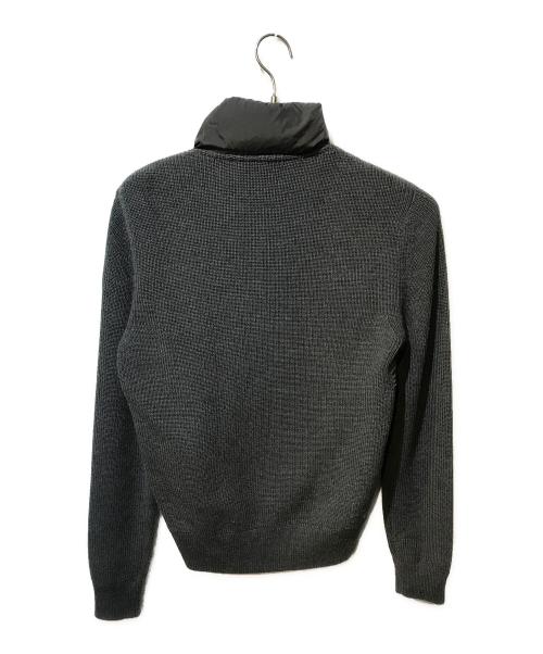 MONCLER（モンクレール）MONCLER (モンクレール) MAGLIONE TRICOT CARDIGAN グレー サイズ:Mの古着・服飾アイテム