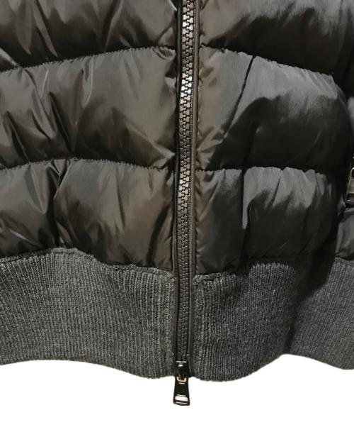 MONCLER（モンクレール）MONCLER (モンクレール) MAGLIONE TRICOT CARDIGAN グレー サイズ:Mの古着・服飾アイテム