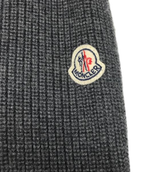 MONCLER（モンクレール）MONCLER (モンクレール) MAGLIONE TRICOT CARDIGAN グレー サイズ:Mの古着・服飾アイテム
