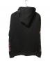 pinkspink (ピンクスピンク) diamond rope hoodie ブラック×レッド サイズ:M：6000円