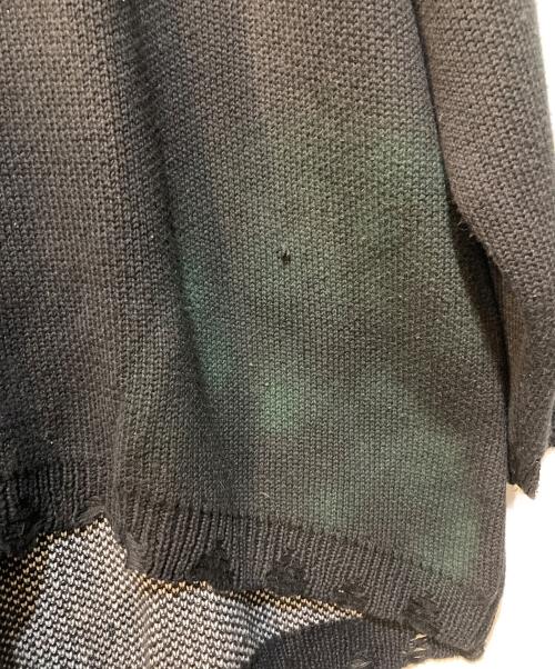 pinkspink（ピンクスピンク）pinkspink (ピンクスピンク) オーバーサイズニット ブラック サイズ:Mの古着・服飾アイテム