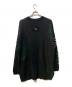 pinkspink (ピンクスピンク) オーバーサイズニット ブラック サイズ:M：7000円