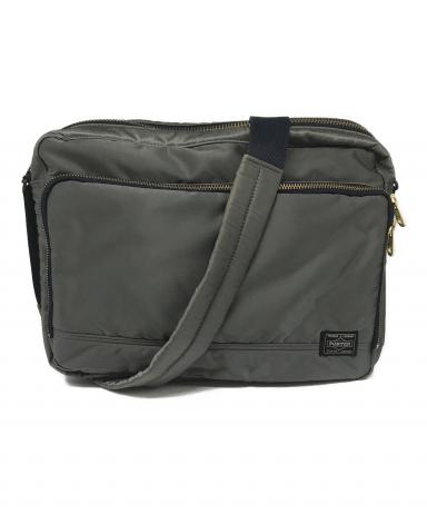 中古・古着通販】PORTER (ポーター) PX TANKER OFFICER BAG シルバー
