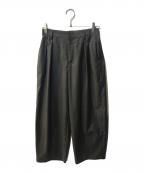 SOLAMONAT LARMEソラモナラーム）の古着「2タックワイドパンツ」｜グレー