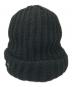 SUPREME (シュプリーム) Classic Logo Chunky Ribbed Beanie ブラック サイズ:one size：7000円