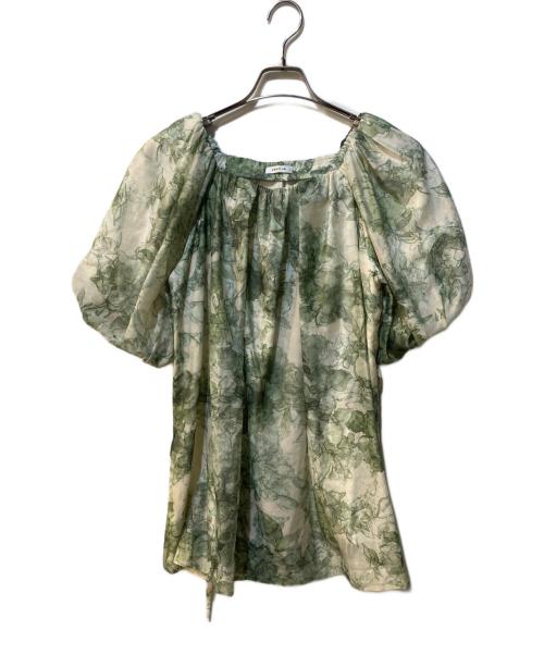 FRAY ID（フレイ アイディー）FRAY ID (フレイ アイディー) シアータックパフチュニック＆スカート グリーン サイズ:ONE SIZEの古着・服飾アイテム