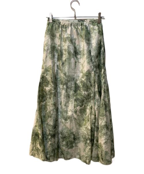 FRAY ID（フレイ アイディー）FRAY ID (フレイ アイディー) シアータックパフチュニック＆スカート グリーン サイズ:ONE SIZEの古着・服飾アイテム