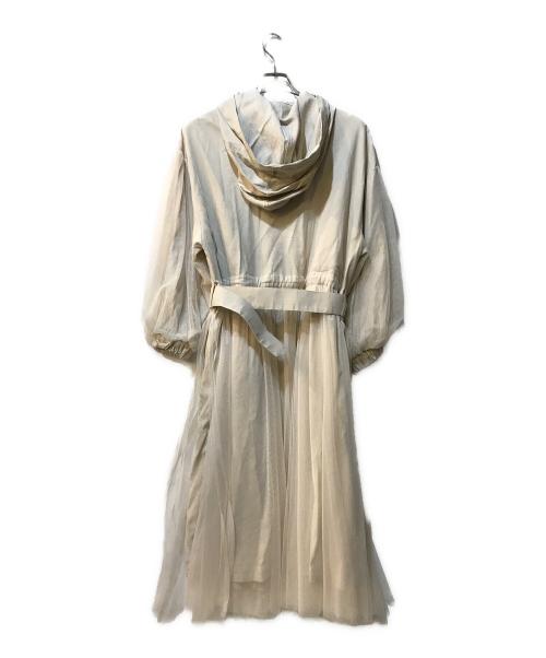 la belle etude（ラベルエチュード）la belle etude (ラベルエチュード) フーディチュールロングコート ベージュ サイズ:1の古着・服飾アイテム