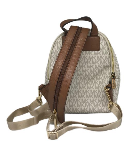 MICHAEL KORS（マイケル・コース）MICHAEL KORS (マイケルコース) ERIN SM CONV BACKPACK ベージュの古着・服飾アイテム
