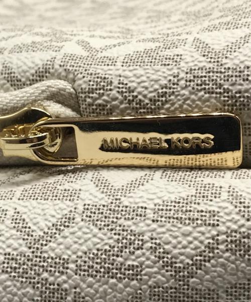 MICHAEL KORS（マイケル・コース）MICHAEL KORS (マイケルコース) ERIN SM CONV BACKPACK ベージュの古着・服飾アイテム